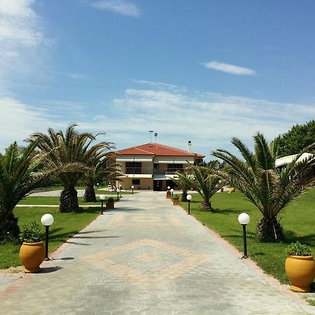 Meltemi Hotel Ormos Panagias Bagian luar foto